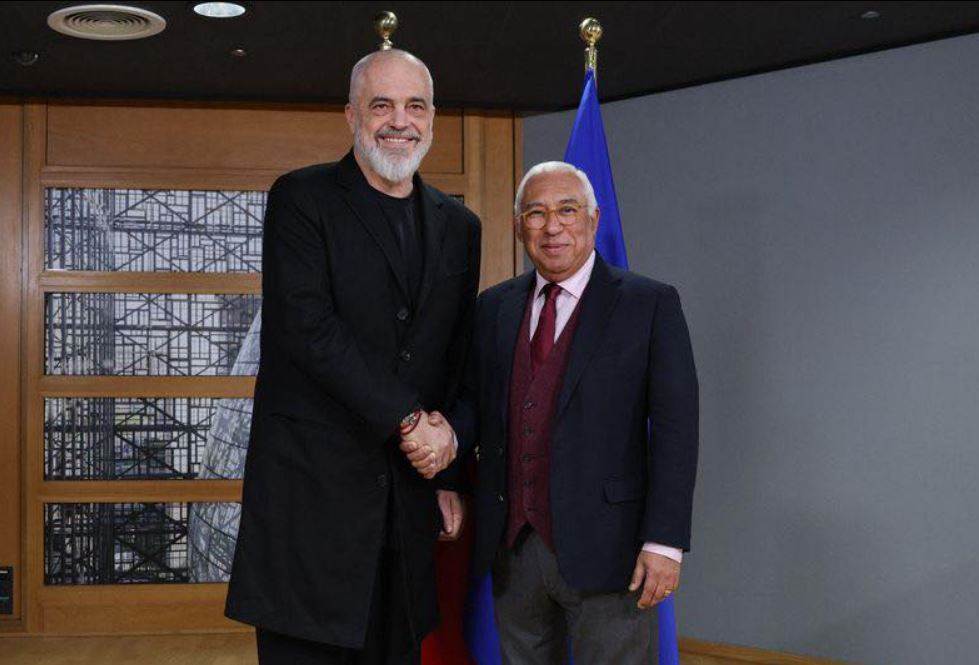 Rama nga Brukseli  Antonio Costa  miku im i çmuar