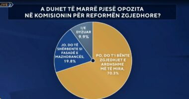 Çfarë mendojnë shqiptarët për lëvizjen e Salianjit? Përgjigjet e sondazhit në ABC News
