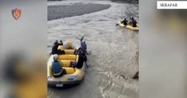 VIDEO/ Vijon operacioni për gjetjen e trupit të 42-vjeçarit në kanionet e Osumit