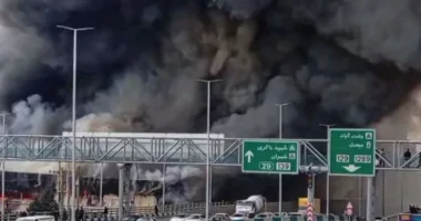 VIDEO/ Zjarri përfshin një treg në Teheranin perëndimor