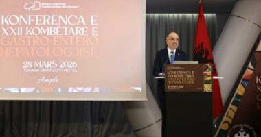 Begaj, përshëndeti sot Konferencën e XXII Kombëtare të Gastro- Entero- Hepatologjisë: Mjekësia mes shkencës dhe humanizmit