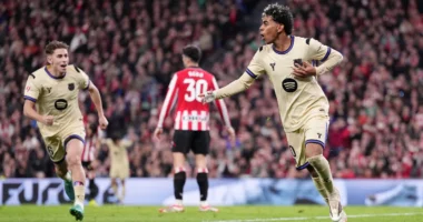 Barça fiton me “gjeniun” Lamine/ Katalanasit ia dalin minimalisht në Bilbao në duelin e La Ligës