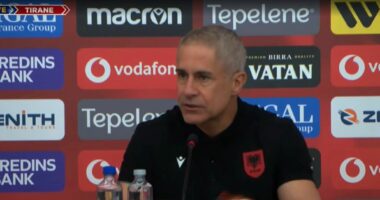 Sfida me Poloninë për Botërorin/ Sylvinho konferencë për mediat: Manaj, lojtar emblematik