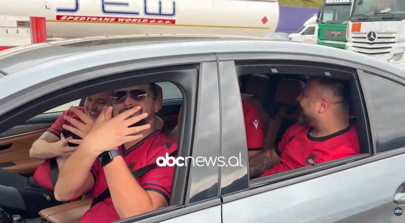 VIDEO  Ëndrra drejt Botërorit  shqiptarët drejt Prishtinës për ndeshjen Kosovë Turqi