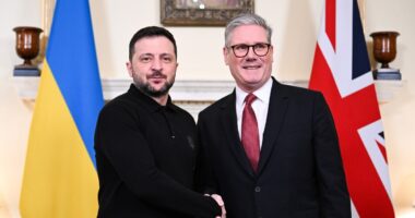 Presidenti ukrainas vizitë të martën në Mbretërinë e Bashkuar, takohet me kryeministrin britanik