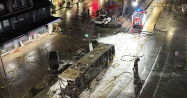 (Video)/ Autobusi shkrumbohet nga flakët, 6 të vdekur në Zvicër