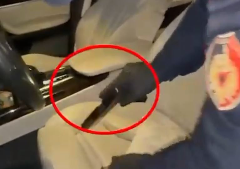 Qarkullonte me armë zjarri në automjet  arrestohet 41 vjeçari në Tiranë