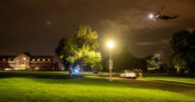 “Washington Post”: Dronë mbi një bazë ushtarake në Uashington ku ndodheshin Rubio dhe Hegseth