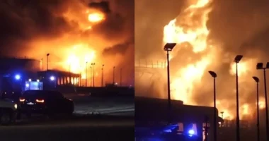 Sulmet iraniane, përfshihet nga flakët depoja e karburantit në Bahrein