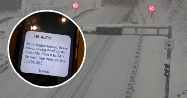 Borë në Kroaci, pritet të bjerë edhe në disa vende të Ballkanit