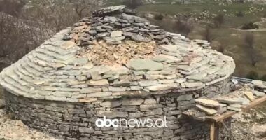 Karakolli i Çajupit, garda historike mbi Gjirokastër/ Pllaja e malit ofron panoramë të mrekullueshme