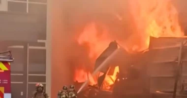 VIDEO/ Shpërthen zjarri në një fabrikë makinash, 53 të plagosur dhe 14 të zhdukur në Korenë e Jugut