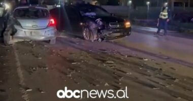 Aksident i dyfishtë në aksin Korçë-Pogradec, lëndohen dy fëmijë