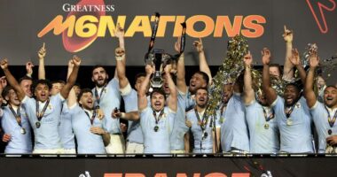 Franca fiton “gjashtë kombet”/ “Gjelat” triumfojnë në turneun e madh europian në regbi