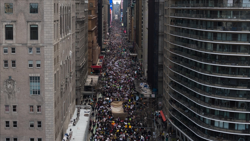 Demonstrata në 50 shtete  Mijëra amerikanë në rrugë  kundër politikave të Trump