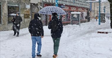 Reshjet e borës godasin Bosnjën dhe Hercegovinën, pezullohet mësimi në disa shkolla