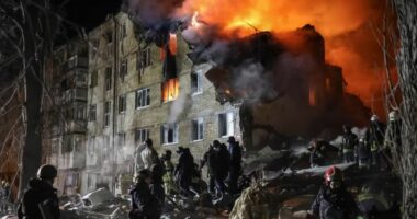 Rusia sulmon Ukrainën me raketë balistike, 10 të vrarë në Kharkiv