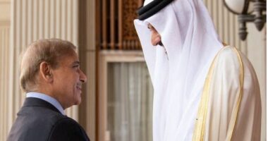 Kryeministri i Pakistanit në Doha, takim me udhëheqësin e Katarit për bisedime paqeje mes SHBA dhe Iranit