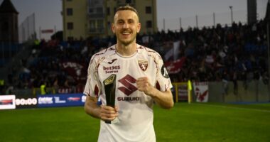 Ismajli është numër 1/ Mbrojtësi kuqezi shpallet më i miri në Pisa-Torino në Serinë A