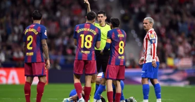 Barcelona “mbyll” garën/ Skuadra “blaugrana” mundi 1-2 Atletico, shkëputet në vendin e parë