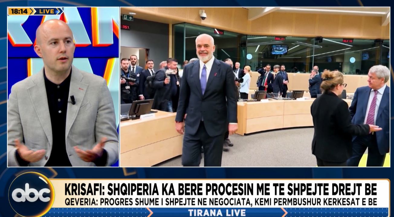  Ta shfrytëzojmë momentin   Krisafi  Ka vullnet të dyanshëm  Shqipëria ka bërë procesin më të shpejtë drejt integrimit në BE