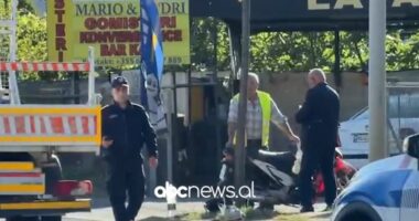 Aksident në Lezhë/ Makina përplas motoçikletën, një i lënduar