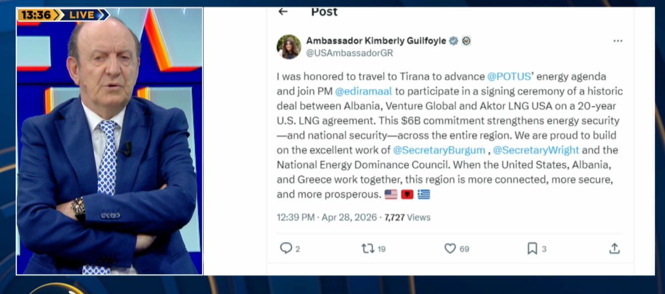 Shqipëri SHBA marrëveshje për energjinë  Leka  Më e madhja që është bërë deri më sot  Lajm i mirë për vendin