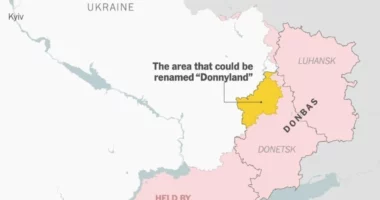 Ukraina propozon riemërtimin e pjesës së Donbasit në “Donnyland”
