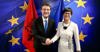 Hoxha takim me Marta Kos në Bruksel: Perspektiva evropiane e Shqipërisë e ndërtuar mbi rezultate konkrete