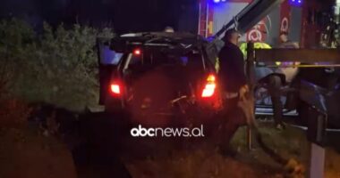 Emrat/ Makina përfundon në kanal në Lezhë, humbin jetën babë e bijë