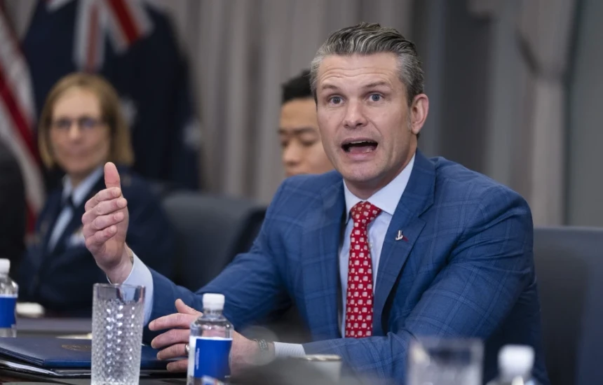 Hegseth thirrje evropianëve që të marrin më shumë përgjegjësi  SHBA e ka në kontroll Hormuzin