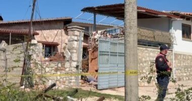 Eksploziv në murin e një banesë/ Policia e Sarandës nis hetimet, ende pa autor dhe motiv