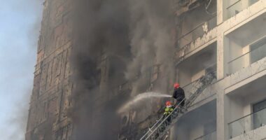 Zjarri dëmtoi pallatin? Ngrihet një task forcë për verifikimin e sigurisë së strukturës së ndërtesës