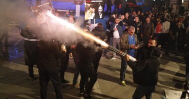 Me presh (dhe pranga) në duar/ Gjykata lë në burg 5 militantë të PD, u kapën në flagrancë me molotov