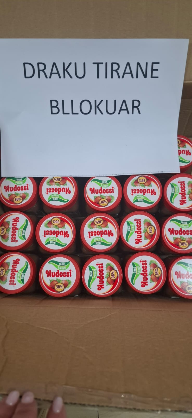 Bllokohet çokokrem me salmonelë/ Alarmi u dha nga sistemi europian i sigurisë ushqimore