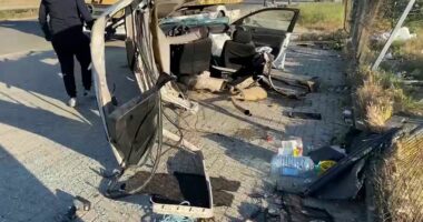 Aksidenti fatal në Thumanë/ Pamje nga vendngjarja, një viktimë dhe dy të plagosur
