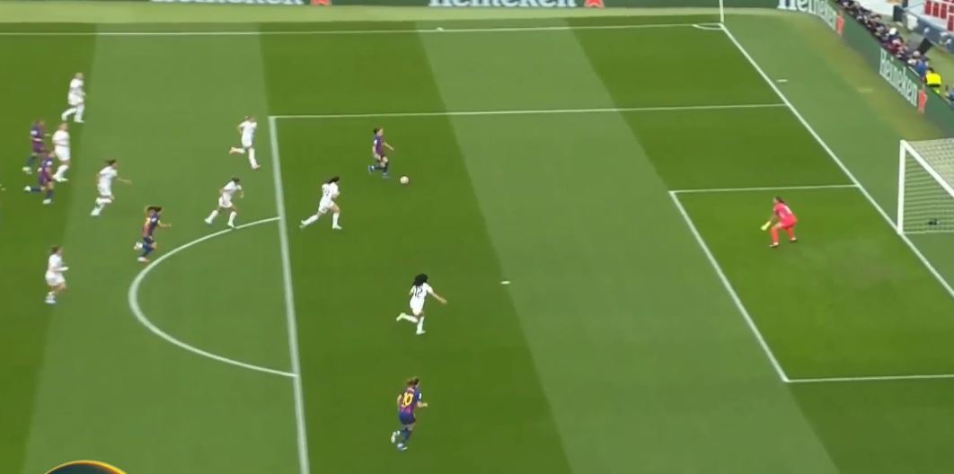 Barcelona  e fortë edhe me vajzat  Skuadra katalanase triumfon në Champions me rivalin Real