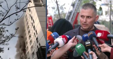 Zjarri tek ‘Farmacia 10’/ Skënder Hita: Ende nuk është bërë bilanci përfundimtar, vijojnë kontrollet në banesa