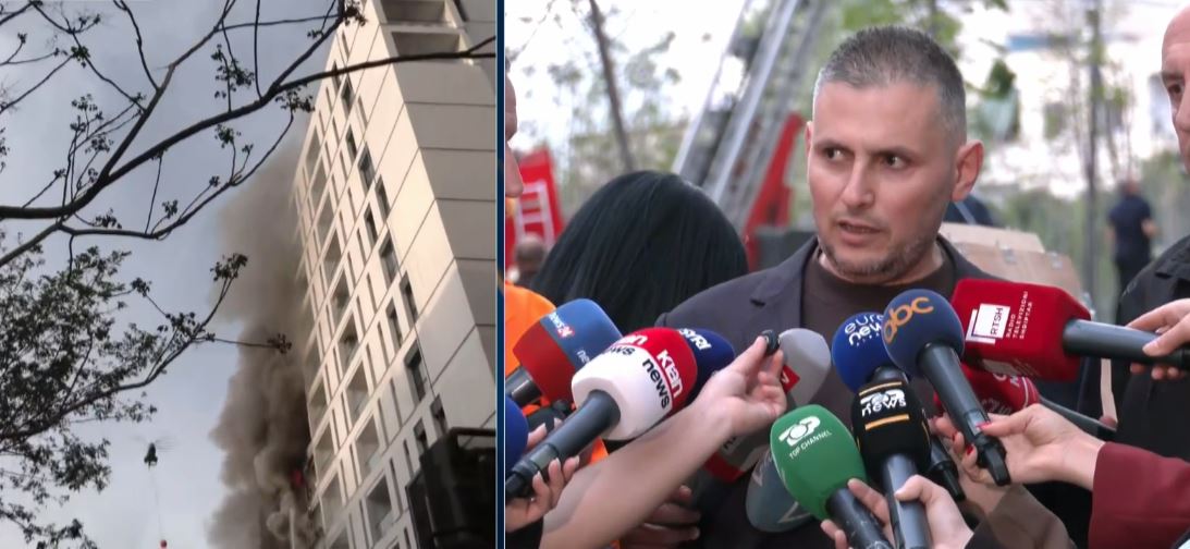 Zjarri tek  Farmacia 10   Skënder Hita  Ende nuk është bërë bilanci përfundimtar  vijojnë kontrollet në banesa