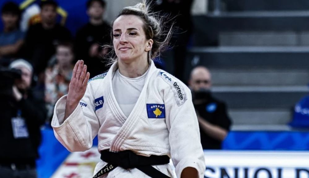 Krasniqi, kampione e Europës/ Xhudistja e shquar e Kosovës fiton medaljen e katërt të artë