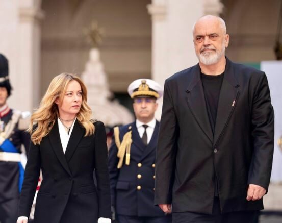 Meloni: Forcojmë partneritetin/ Kryeministrja e Italisë reagoi për takimin me homologun Rama
