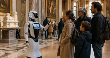 Një guidë jo e zakonshme, roboti orienton turistët në muzeun e Italisë