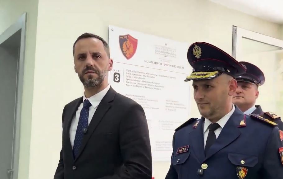 Komisariat i ri në Krujë  Ministri Lamallari dhe Drejtori i Policisë Hita kërkojnë më shumë efikasitet nga policia