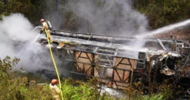 VIDEO/ Aksident tragjik në Ekuador, 11 të vdekur pas rënies së autobusit në përrua