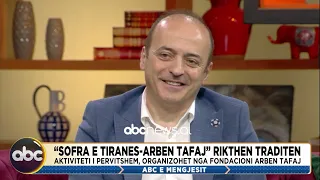 Festë më 22 prill, “Sofra e Tiranës – Arben Tafaj” mbledh emrat më të njohur në një skenë