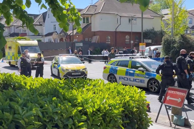 Plagosen me thikë dy persona në Londër