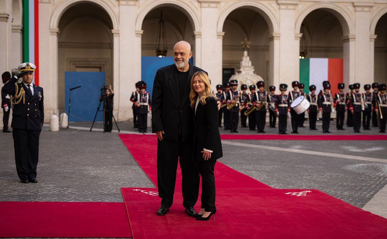 Meloni: Forcojmë partneritetin/ Kryeministrja e Italisë reagoi për takimin me homologun Rama