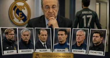 Tre kandidatë për Real/ Trajneri i ri madrilen, një mes Mourinho, Scaloni dhe Deschamps