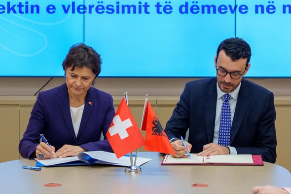Projekti i vlerësimit të dëmtimeve në ndërtesa, firmoset marrëveshja mes Shqipërisë dhe Zvicrës