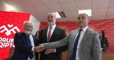 Bashkohen shqiptarët në Tuz/ Tre parti krijojnë forcën e re politike “Forumi Shqiptar” në Mal të Zi